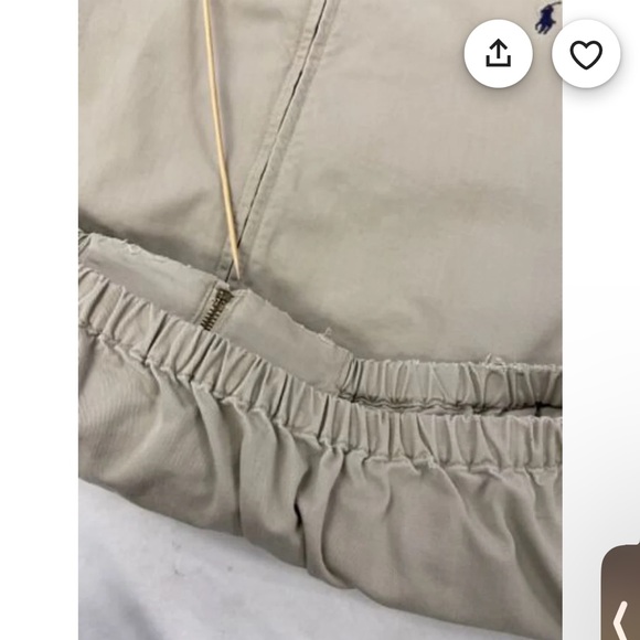 Vintage Polo Ralph Lauren Harrington Light Jacket Size XL Beige - Picture 8 of 10